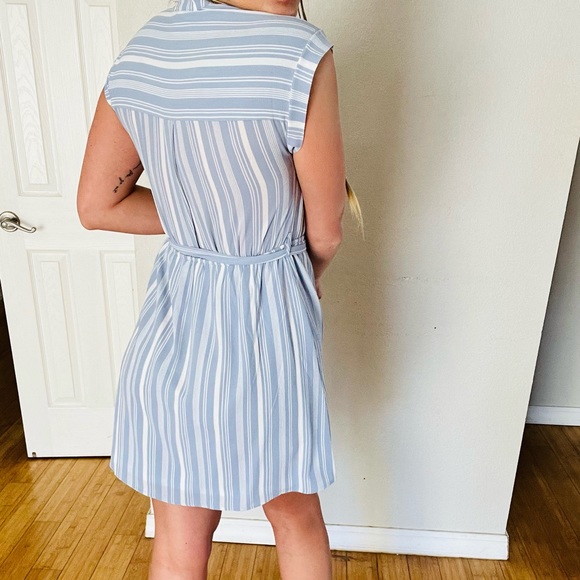 Nordstrom striped wrap dress - Picture 5 of 8